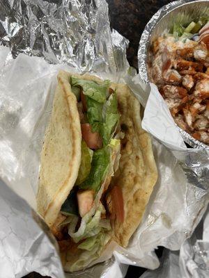 Chicken gyro