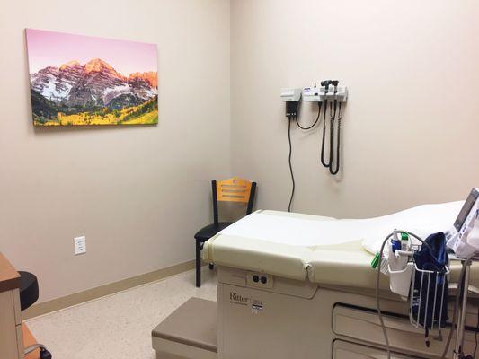 Our patient rooms are clean and ready for your next visit!