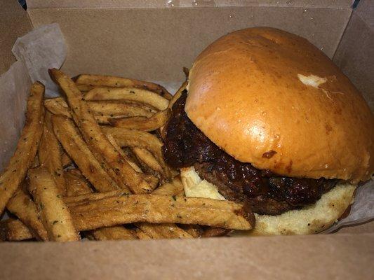 Cattani steak burger( very good)