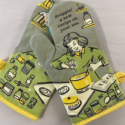 Sassy oven mitts!