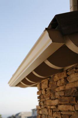 Seamlessly blend style and functionality with our superior rain gutter options.