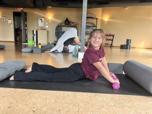 Yoga buddies with Carissa is a must if you have a young one 3-8, especially preschool aged children will love it!