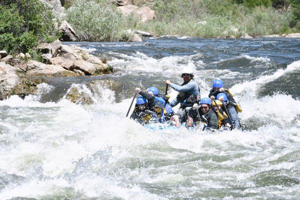 The Adventure Company Whitewater Rafting Browns Canyon in Buena Vista, Colorado