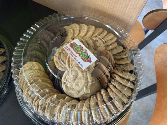 Cookie tray ! Fresh out of the oven