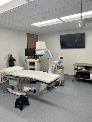 New procedure room