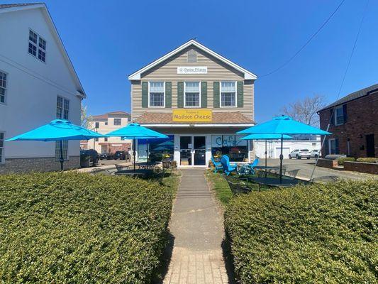 Blue Skies at Madison Cheese