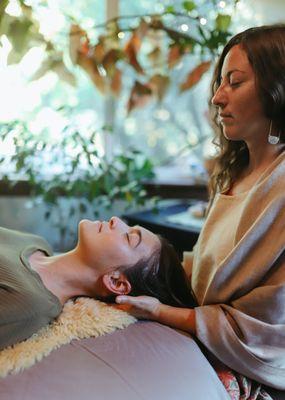 Craniosacral Therapy is a form of subtle bodywork that supports the nervous system to come out of patterns of fight/flight/freeze