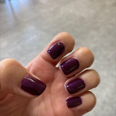 Gel polish (no manicure) by Kim