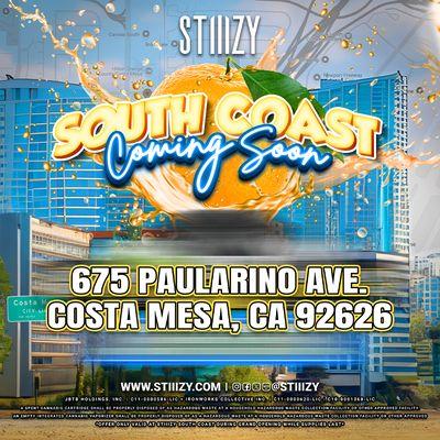 STIIIZY SOUTH COAST !