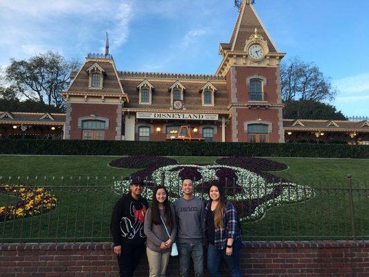 Team outing at Disneyland