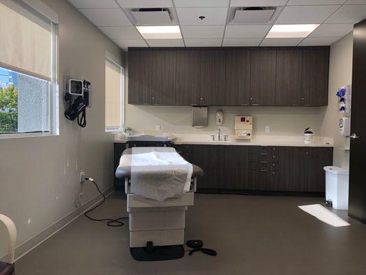 Very large patient room