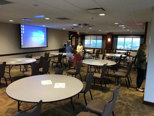 Penthouse meeting room. Amazing views!