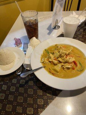 Yellow Curry with Chicken