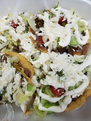 Beef Tostadas