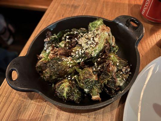 Fried Brussels Sprouts