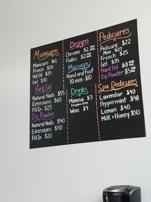 Price list