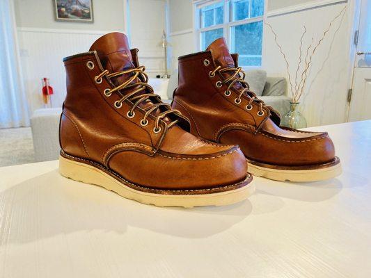 Red Wings 875 resoled to perfection!