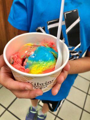 Superman ice cream