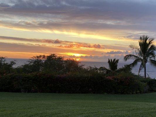 Sunsets from your front lawn