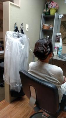 I had my bridal hair appointment here with Rachel. She did a marvelous job. The hair trial was only $30 and wedding day $55.