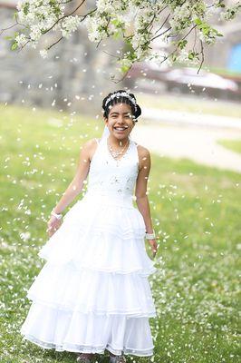 1st Communion portraits by RealDepthOfField Photography