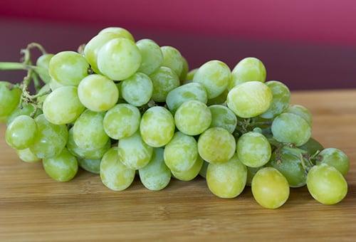 You can get fresh grapes as a side