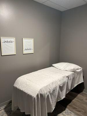 Treatment and waxing room