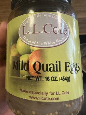 These pickled quail eggs are soooo good