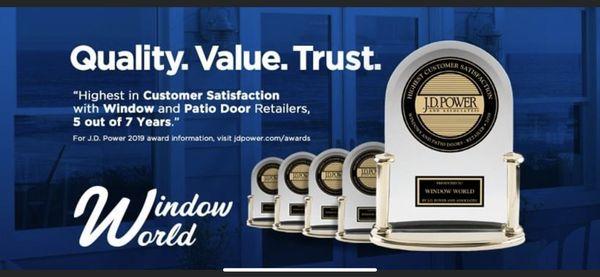 Window World of Southern Nevada | JD Power Award