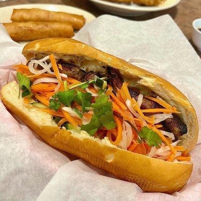 Pork Banh Mi Sandwich