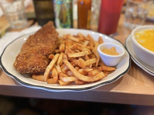 Fried chicken