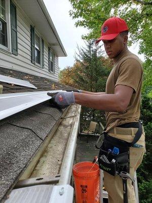 Premium Gutter Guard Installation and Gutter Cleaning in New Jersey.