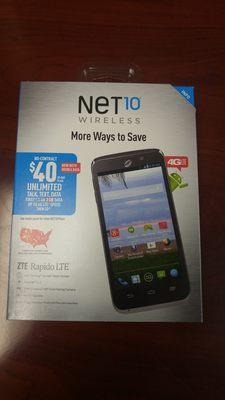 NET10 Wireless - Monthly Prepaid No Contracts - Unlimited Talk, Text, and Data