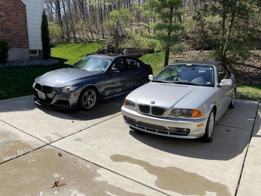 Clean and shiny!  We've owned the one on the right for over 22 years.