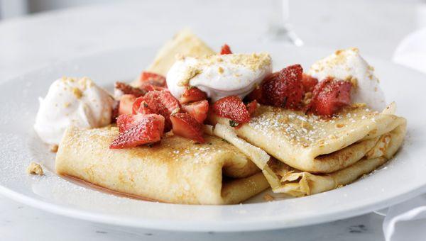 Strawberry Crepes