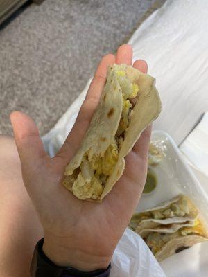 Breakfast taco