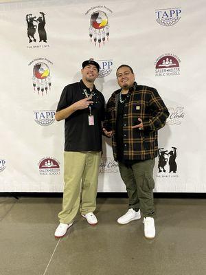 Native Education Facilitator, Ché Finch with feature guest, hip hop artist Nataanii Means