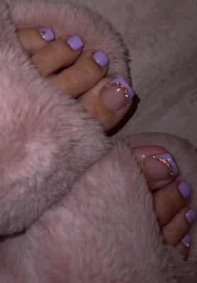 Acrylic Pedicure