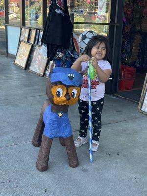 Piñata de paw patrol