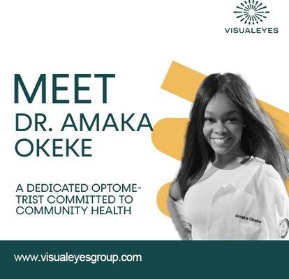 Meet Dr Amaka O.