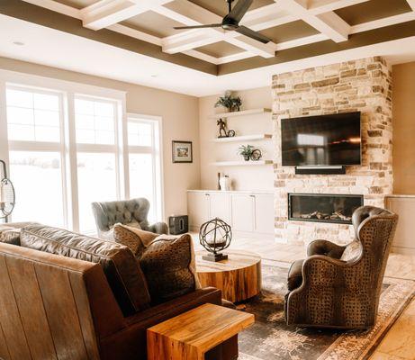 This Anamosa home remodel harmoniously caters to family, friends, and furry pals, creating a welcoming haven for memorable gatherings.