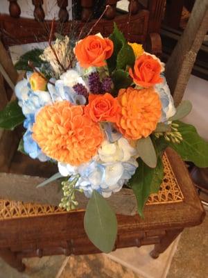 Fall Bridesmaid bouquet