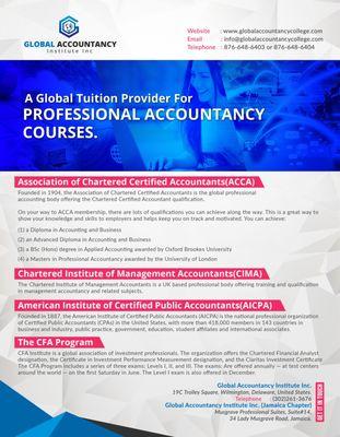 Global Accountancy Courses