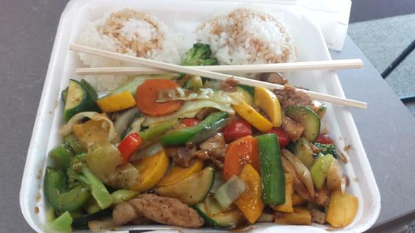 Thursday special teriyaki chicken YUM