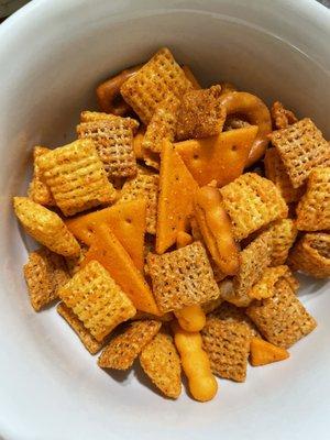 Delicious HOT ChexMix!