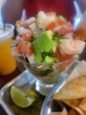 Shrimp ceviche