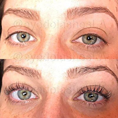 Lash Lift done by Dominique