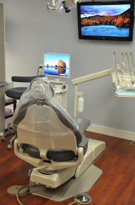 State of the art dental treatment rooms and equipment.