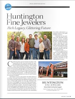 Learn more about Huntington Fine Jewelers in this Editorial