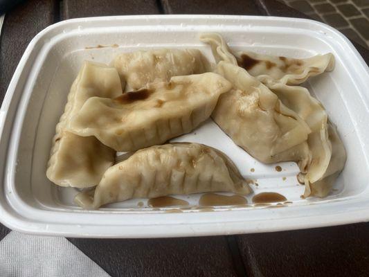 Steamed dumplings